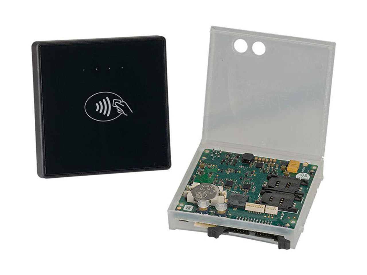 Contactless payment being tapped at a terminal